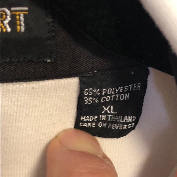 Vintage Alan Sport Collar button up sweater XL - Picture 3 of 7